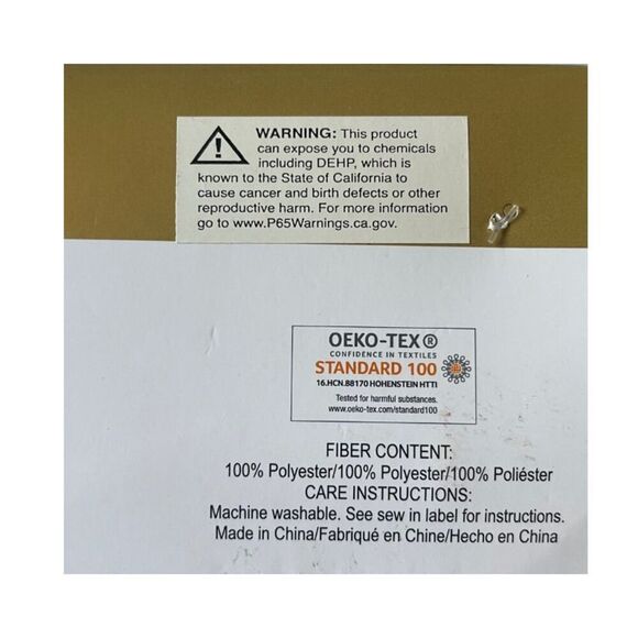 Christmas Table Runner 14 x 72 White & Gold Angel Chimes Decorative Polyester - Picture 5 of 6